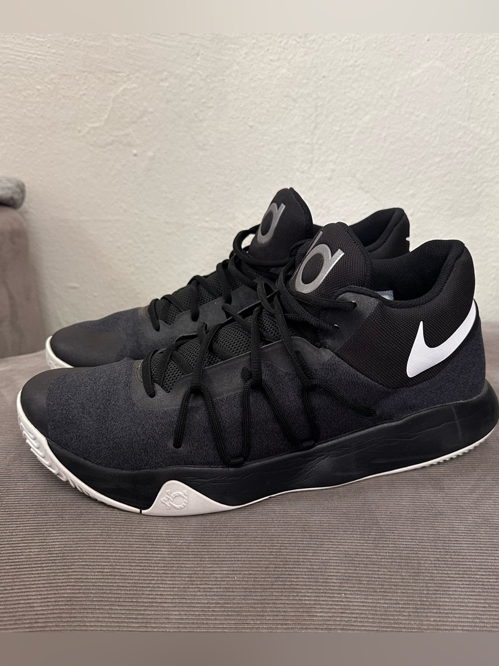 Nike KD Trey 5 V Black White Basketball Men's Sneakers 897638-001 SIZE 15